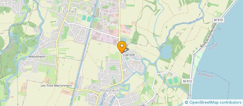 localisation de l'entreprise CAP VITALITE à PLOBSHEIM