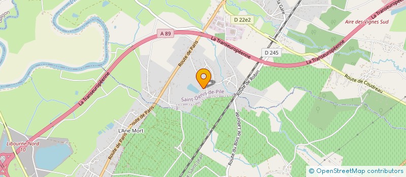 localisation de l'entreprise CAP VITICOLE à SAINT-DENIS-DE-PILE