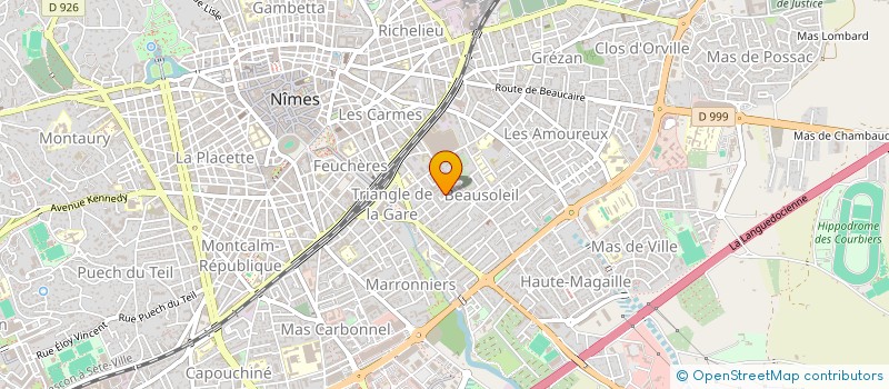 localisation de l'entreprise CAP VR  NIMES