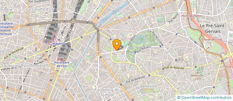 localisation de l'entreprise CAP WINE à PARIS