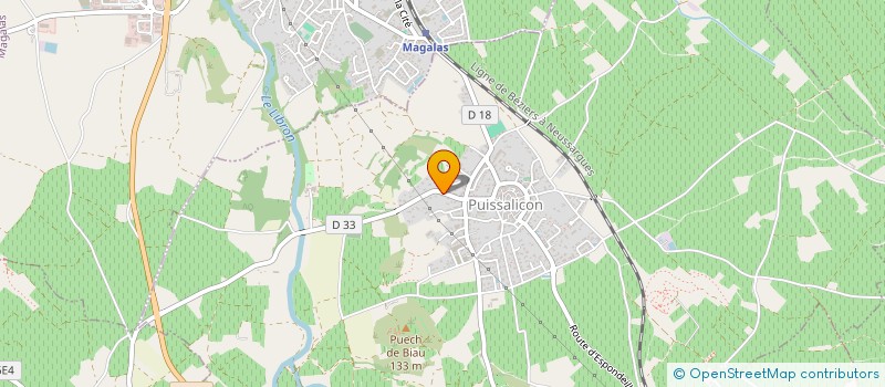 localisation de l'entreprise CAP WINES à AGDE