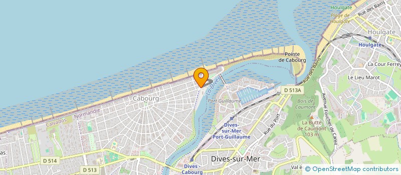 localisation de l'entreprise CAP-XCELLENCE  CABOURG