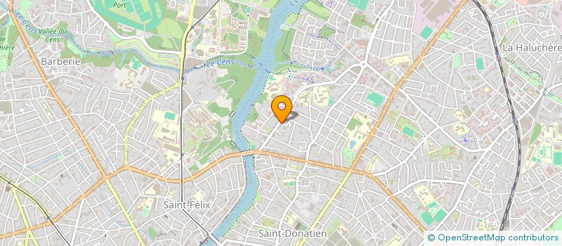 localisation de l'entreprise CAP ZEN à NANTES
