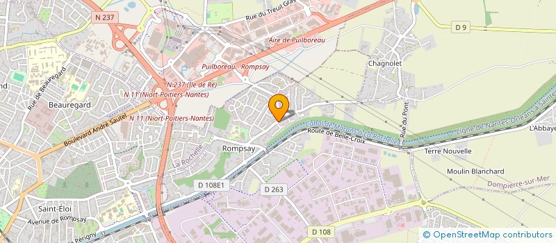 localisation de l'entreprise CAP ZENITH  PERIGNY