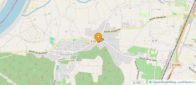 localisation de l'entreprise CAP155  BARBENTANE