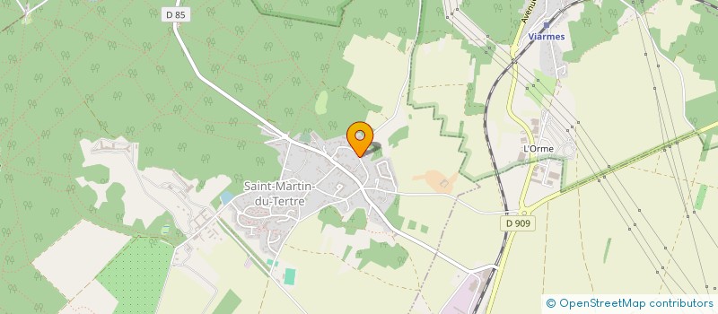 localisation de l'entreprise CAP2 EGC  SAINT-MARTIN-DU-TERTRE