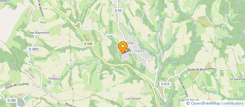 localisation de l'entreprise CAP22  LES HAIES