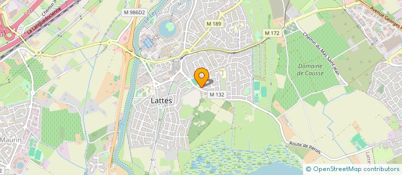 localisation de l'entreprise CAP260 à LATTES