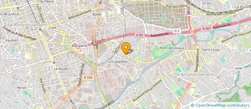 localisation de l'entreprise CAP294  MARSEILLE