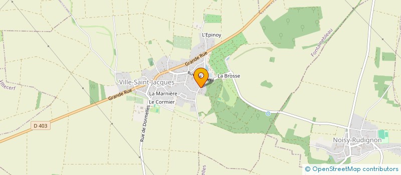 localisation de l'entreprise CAP2C EXPERTISE  VILLE-SAINT-JACQUES