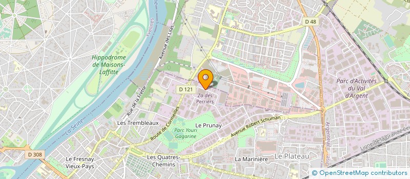 localisation de l'entreprise CAP2I  SARTROUVILLE