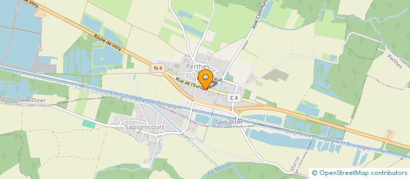 localisation de l'entreprise CAP2L à PERTHES