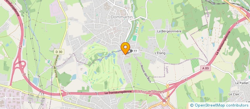 localisation de l'entreprise CAP2MOBI  LA TOUR-DE-SALVAGNY