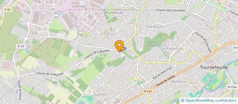 localisation de l'entreprise CAP31.MASSAGE  TOURNEFEUILLE