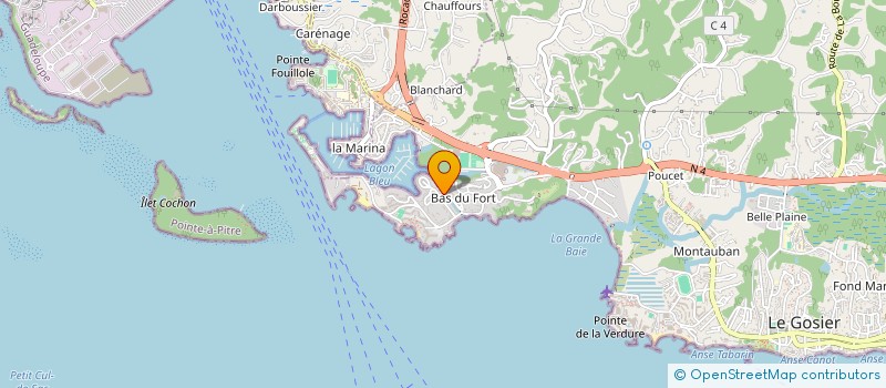 localisation de l'entreprise CAP5 à LE GOSIER