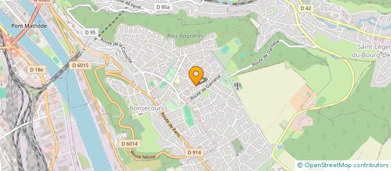 localisation de l'entreprise CAPA  BONSECOURS