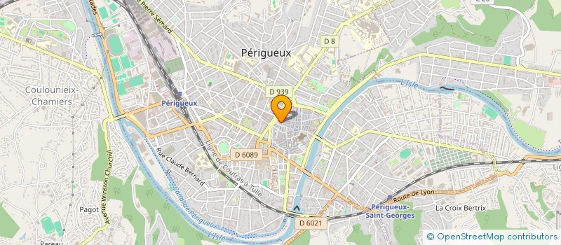 localisation de l'entreprise CAPA à PERIGUEUX