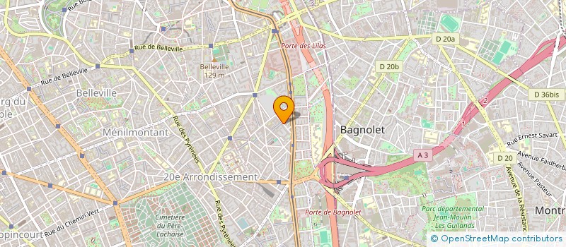 localisation de l'entreprise CAPA à PARIS