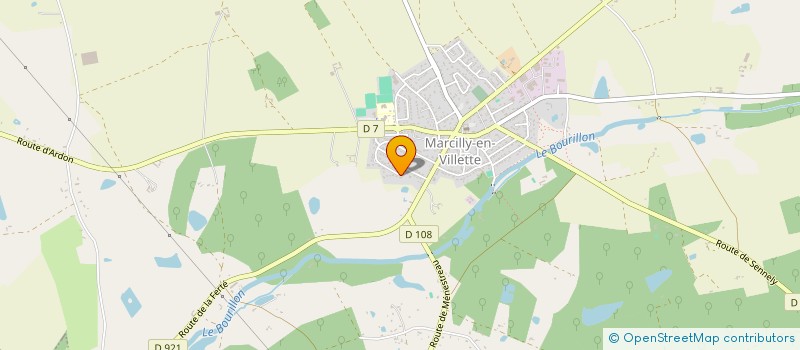 localisation de l'entreprise CAPA CHECY à MARCILLY-EN-VILLETTE