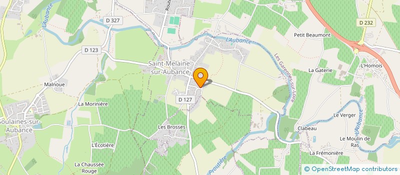 localisation de l'entreprise CAPA DE L'AUBANCE à SAINT-MELAINE-SUR-AUBANCE