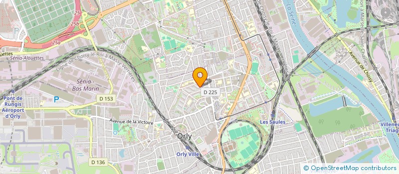 localisation de l'entreprise CAPA DISTRIBUTION  ORLY