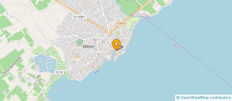 localisation de l'entreprise CAPA IMMOBILIER  MEZE