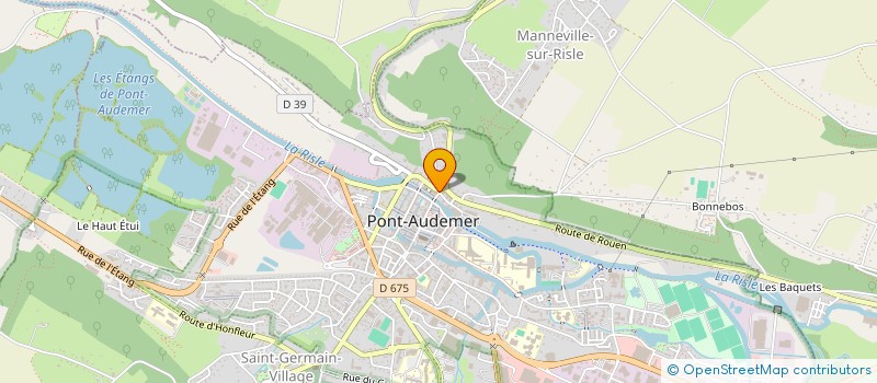 localisation de l'entreprise CAPA KARATE  PONT-AUDEMER