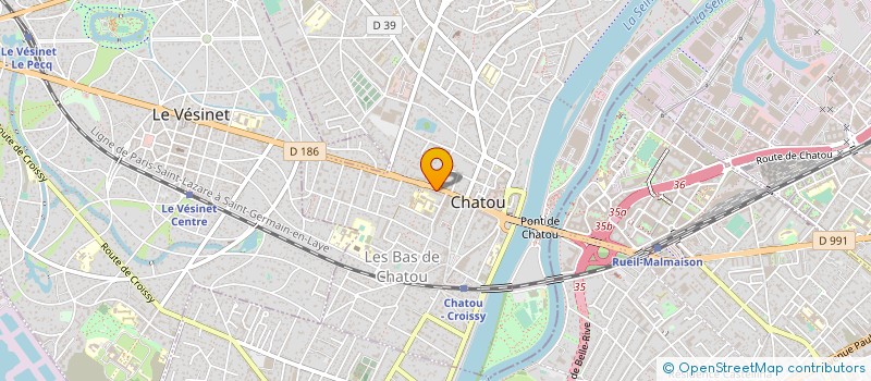 localisation de l'entreprise CAPA MEDICAL à CHATOU
