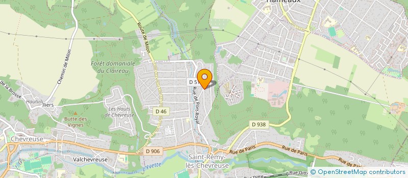 localisation de l'entreprise CAPA TELECOM  SAINT-REMY-LES-CHEVREUSE