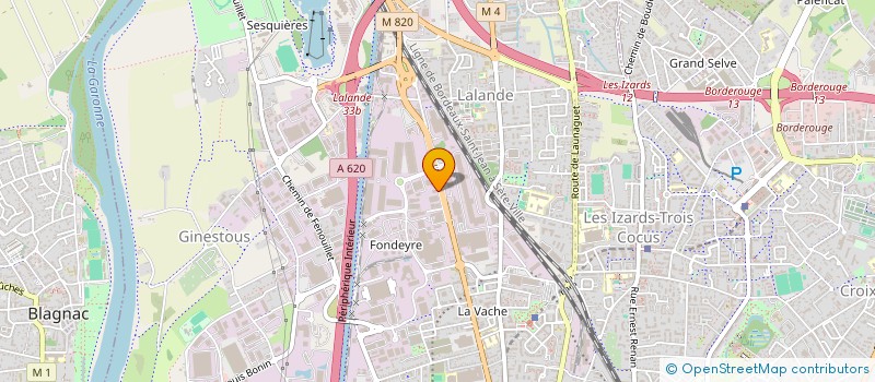 localisation de l'entreprise CAPA TRAVAUX  TOULOUSE