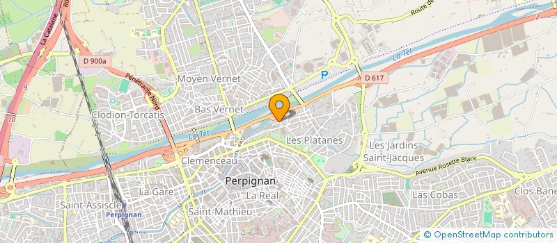 localisation de l'entreprise CAPABELLA 66 à PERPIGNAN