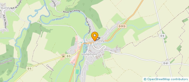 localisation de l'entreprise CAPAC  CEINTREY