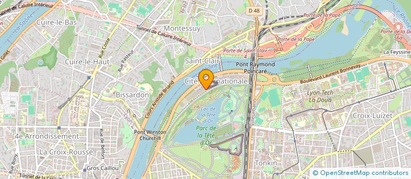 localisation de l'entreprise CAPAC  LYON