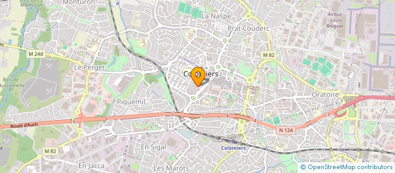 localisation de l'entreprise CAPAC CONSULTANCY / CARPEDIEM AVIATION à COLOMIERS
