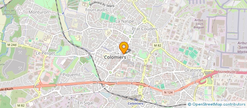 localisation de l'entreprise CAPACAP à COLOMIERS