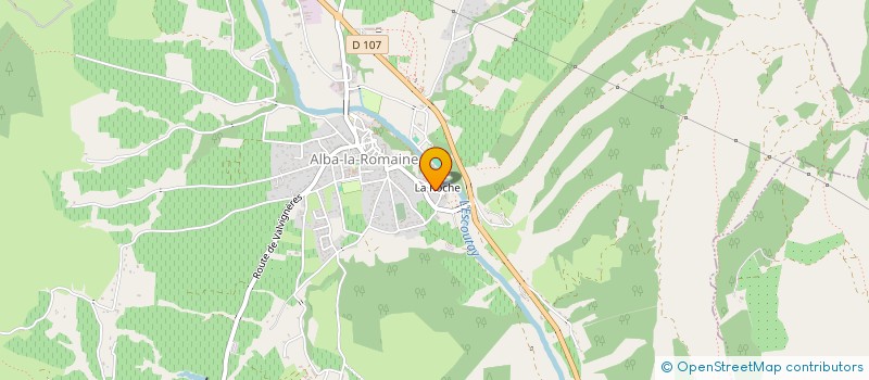 localisation de l'entreprise CAPACITA DEVELOPMENT  ALBA-LA-ROMAINE