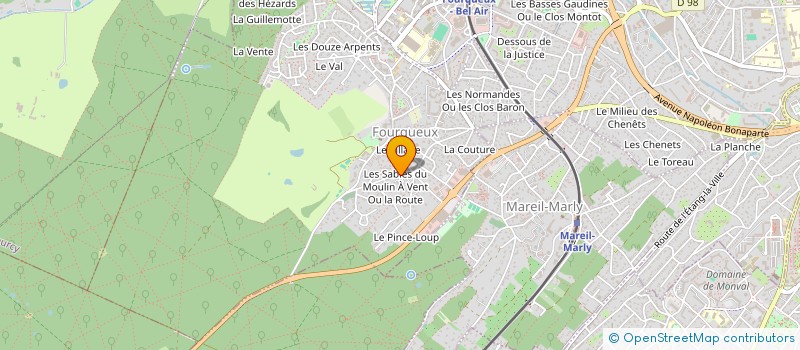 localisation de l'entreprise CAPACITIESCO  SAINT-GERMAIN-EN-LAYE