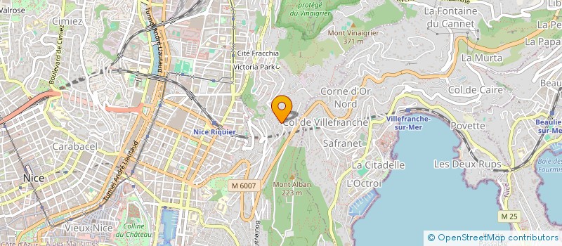 localisation de l'entreprise CAPACITY à NICE