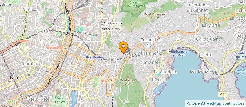 localisation de l'entreprise CAPACITY à NICE