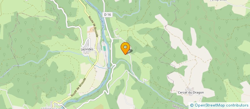 localisation de l'entreprise CAPACO  SAINT-ILPIZE