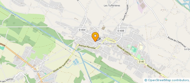 localisation de l'entreprise CAPAD à LES AVENIERES VEYRINS-THUELLIN