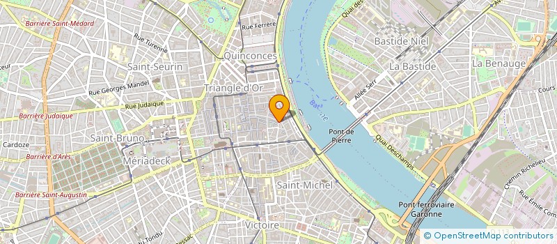 localisation de l'entreprise CAPADOCE à BORDEAUX