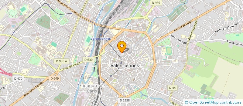 localisation de l'entreprise CAPADOCE à VALENCIENNES