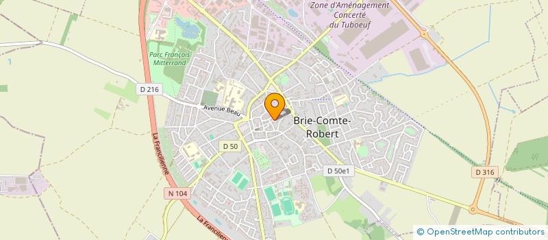 localisation de l'entreprise CAPADOCE-BRIE à BRIE-COMTE-ROBERT
