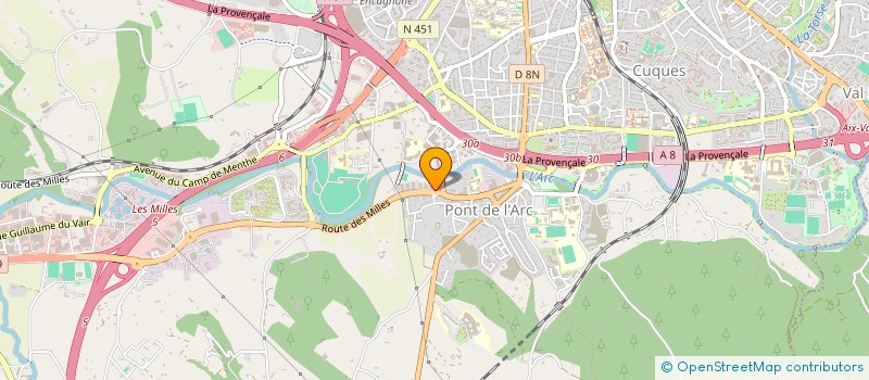 localisation de l'entreprise CAPADVANCE à AIX-EN-PROVENCE