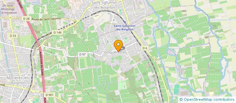 localisation de l'entreprise CAPAGE à JONQUERETTES