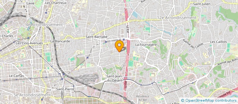localisation de l'entreprise CAPAGIL à MARSEILLE