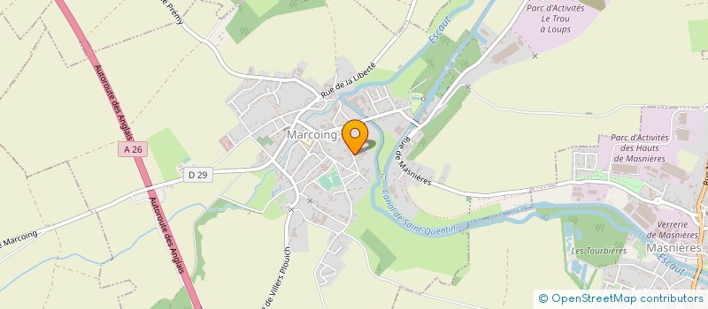 localisation de l'entreprise CAPAGRI à NOYELLES-SUR-ESCAUT