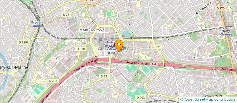 localisation de l'entreprise CAPAIRBIS  NOISY-LE-GRAND