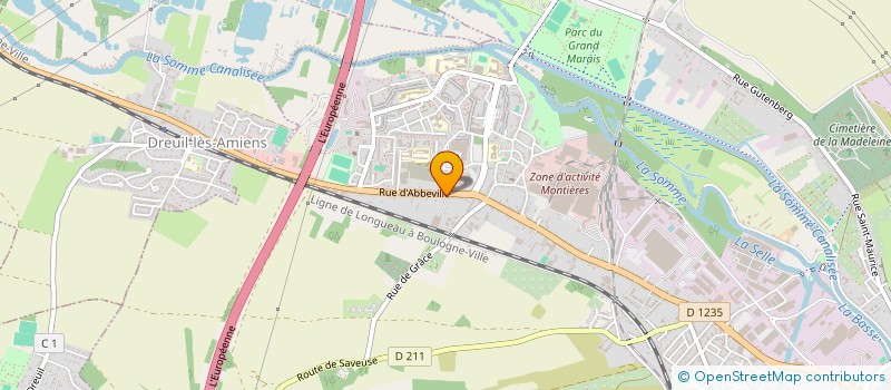 localisation de l'entreprise CAPALOC à AMIENS